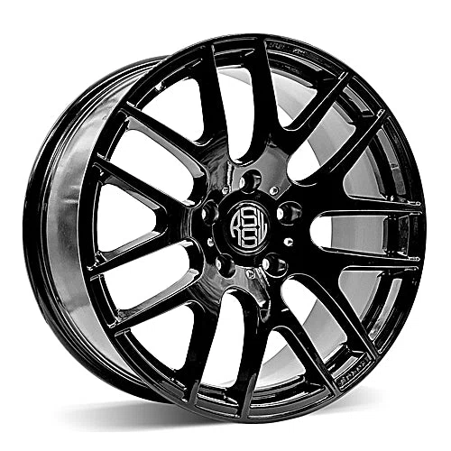 RSSW – Diamond – Black – 19″x8.5″ 35mm – All weather Wheels – AZZ963DGB