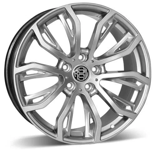 RSSW – Euro – Silver – 20″x10.5″ 37mm – All weather Wheels – ABW2072EUHS