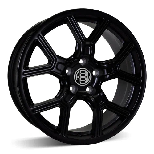RSSW – Faith – Black – 17″x7.5″ 40mm – All weather Wheels – AZZ751FMB