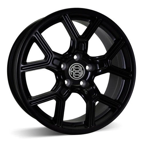 RSSW – Faith – Black – 18″x8″ 42mm – All weather Wheels – AZZ858FMB