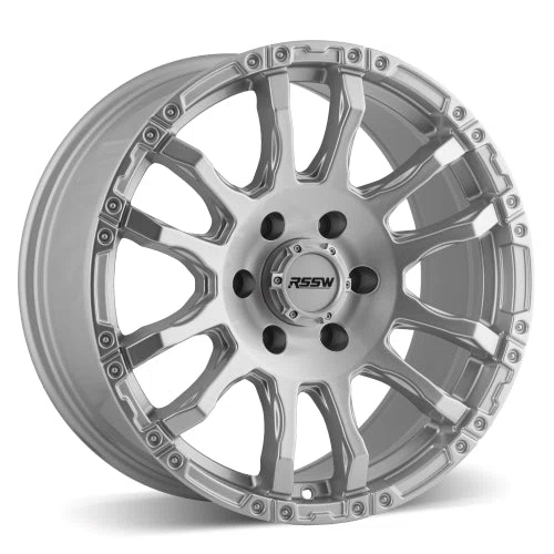 RSSW – Force – Silver – 17″x8″ 20mm – All weather Wheels – ACH753FCS