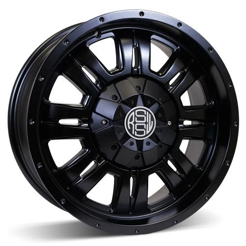 RSSW – Heritage – Black – 16″x7.5″ 10mm – All weather Wheels – AGM689HMB