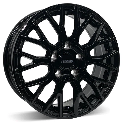 RSSW – Monza – Black – 16″x6.5″ 40mm – All weather Wheels – AGM657MZGB