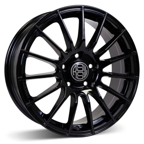 RSSW – Spirit – Black – 16″x6.5″ 45mm – All weather Wheels – AZZ651SGB