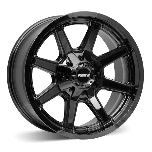 RSSW – Titan – Black – 17″x9″ -5mm – All weather Wheels – AGM768TTGB
