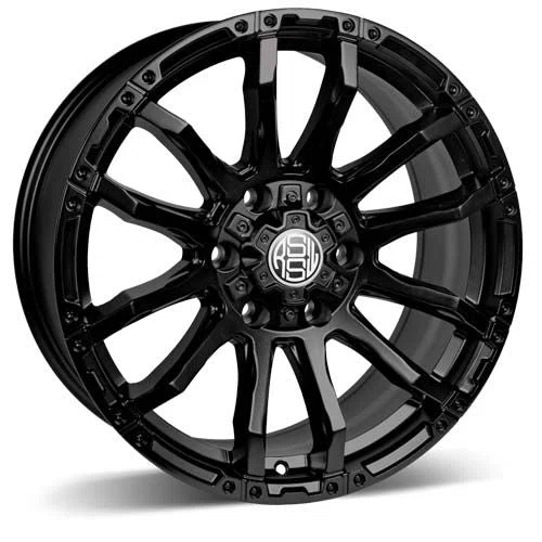 RSSW – Wired – Black – 17″x7.5″ 15mm – All weather Wheels – AGM768WSB