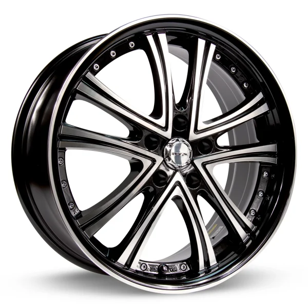 RTX Wheels – Allure – Black – 17″x7″ 45mm – Summer Wheels – 081001