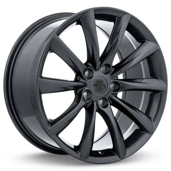 RTX Wheels – Alto – Gunmetal – 19″x8.5″ 35mm – All weather Wheels – 082702
