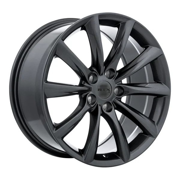RTX Wheels – Alto – Gunmetal – 20″x8.5″ 35mm – All weather Wheels – 082703