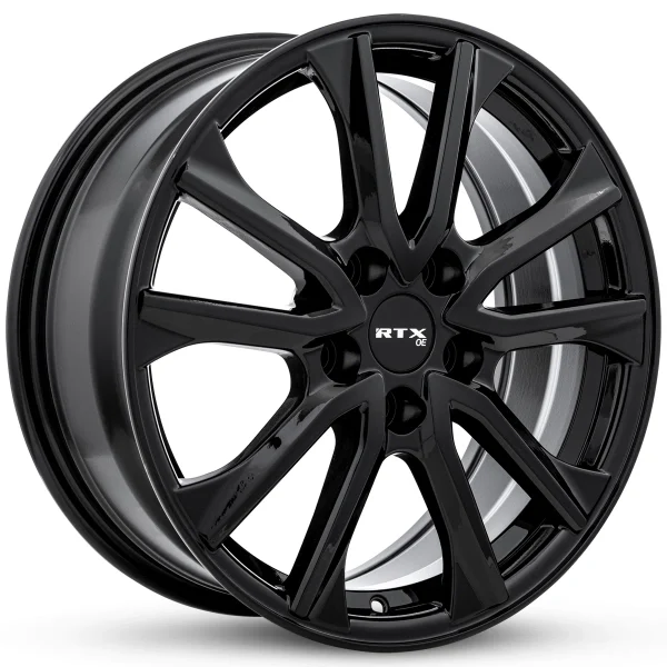 RTX Wheels – Arai – Black – 17″x7″ 42mm – All weather Wheels – 082012