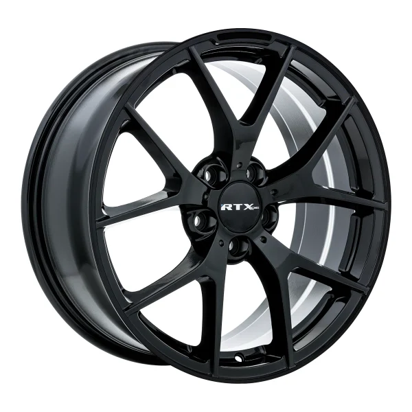 RTX Wheels – Arrow – Black – 18″x8″ 45mm – All weather Wheels – 082898