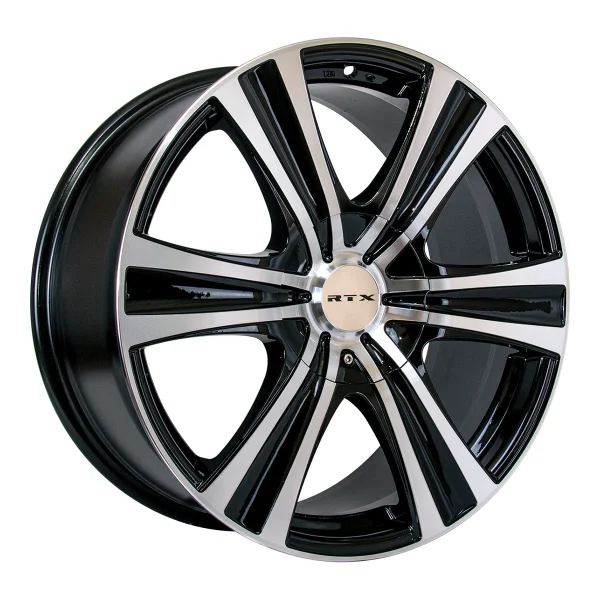 RTX Wheels – Aspen – Black – 17″x8″ 35mm – Summer Wheels – 081827