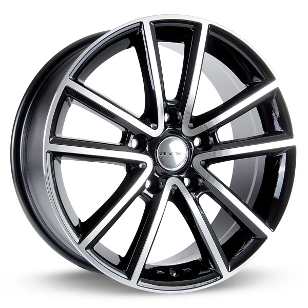RTX Wheels – Auburn – Black – 17″x7.5″ 35mm – Summer Wheels – 081647