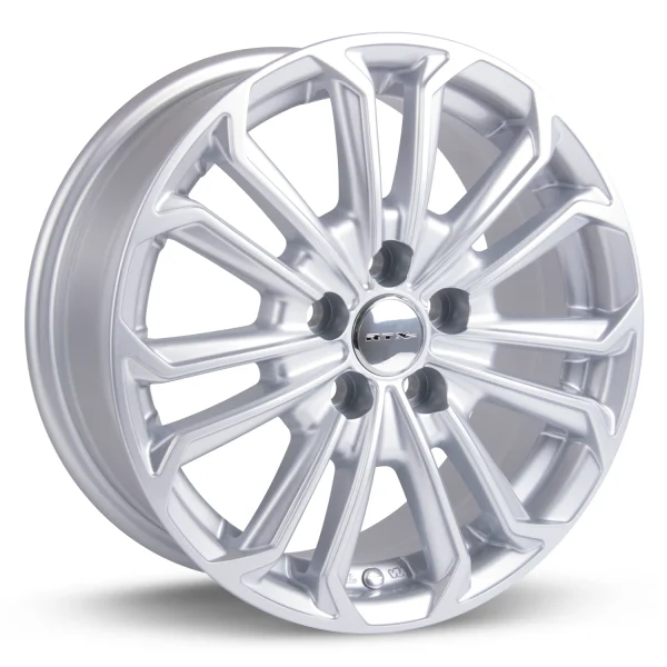 RTX Wheels – Aura – Silver – 15″x6.5″ 38mm – All weather Wheels – 081537