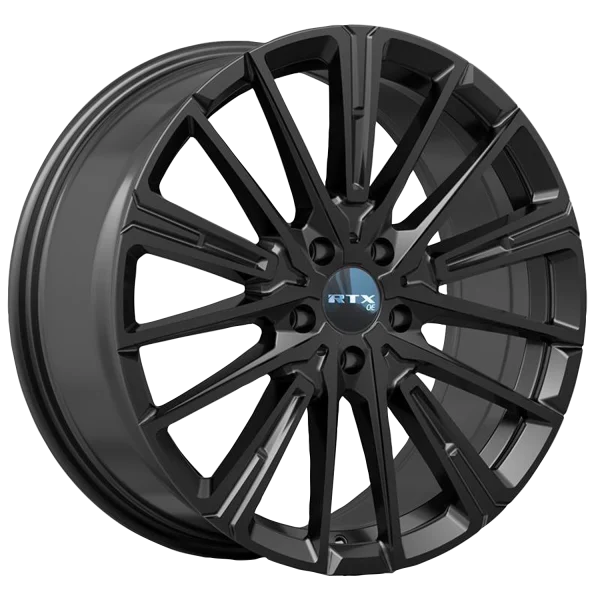 RTX Wheels – BM01 – Black – 18″x8″ 15mm – All weather Wheels – 083543