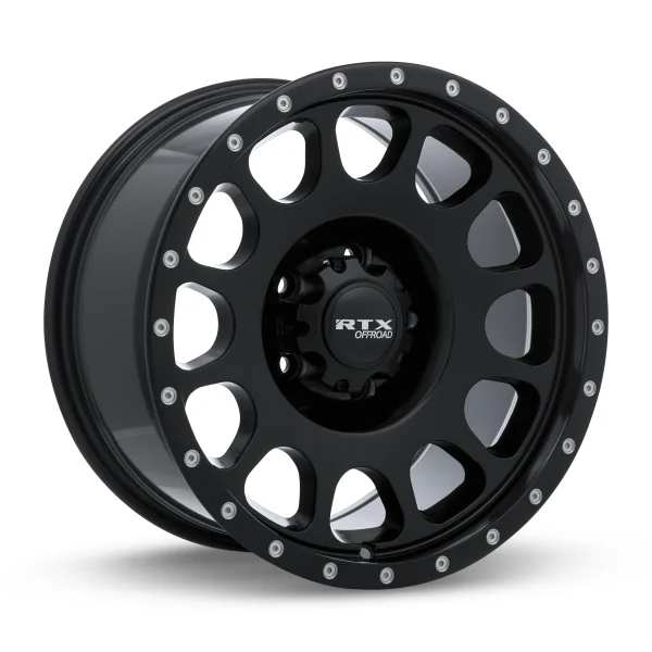 RTX Wheels – Baja – Black – 18″x9″ 10mm – All weather Wheels – 082805