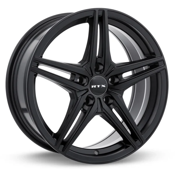 RTX Wheels – Bern – Black – 15″x6.5″ 38mm – All weather Wheels – 082036