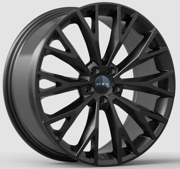 RTX Wheels – Black Widow – Black – 17″x9″ 12mm – All weather Wheels – 083465