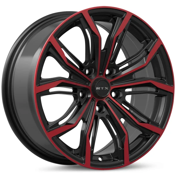RTX Wheels – Black Widow – Black – 17″x7.5″ 42mm – Summer Wheels – 083554