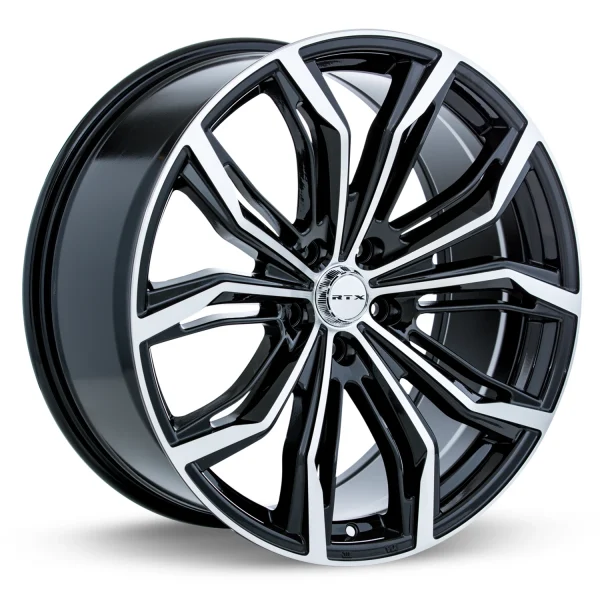 RTX Wheels – Black Widow – Black – 19″x8.5″ 35mm – Summer Wheels – 082429