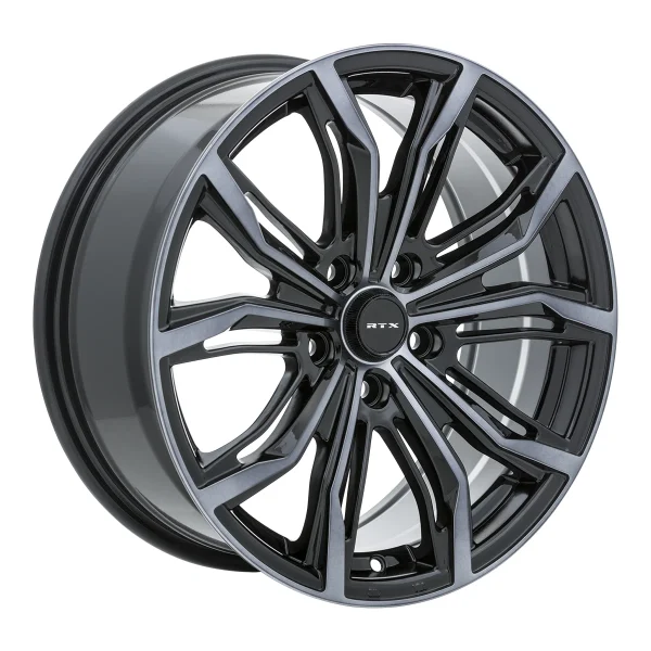 RTX Wheels – Black Widow – Black – 17″x7.5″ 42mm – Summer Wheels – 082434