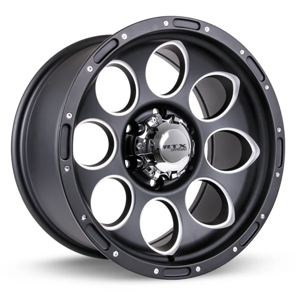 RTX Wheels – Blast II – Black – 17″x9″ 15mm – Summer Wheels – 081713