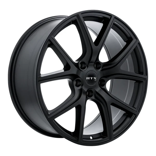RTX Wheels – CJ01 – Black – 20″x9″ 35mm – All weather Wheels – 507417
