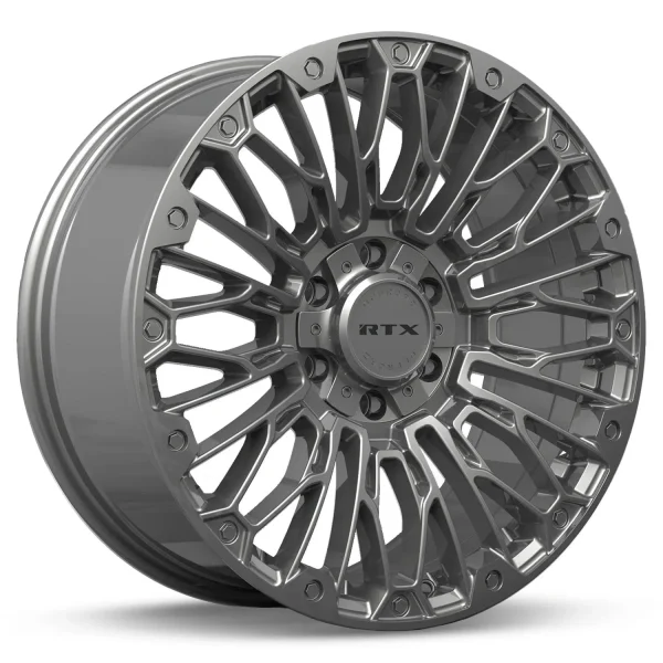 RTX Wheels – Chaos – Gunmetal – 20″x9″ 18mm – All weather Wheels – 083459