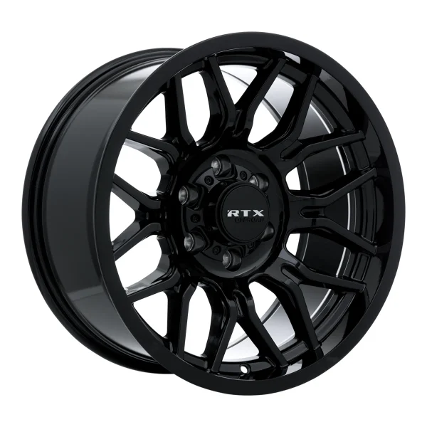 RTX Wheels – Claw – Black – 18″x9″ -12mm – All weather Wheels – 163747