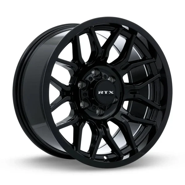 RTX Wheels – Claw – Black – 18″x9″ 18mm – All weather Wheels – 083453