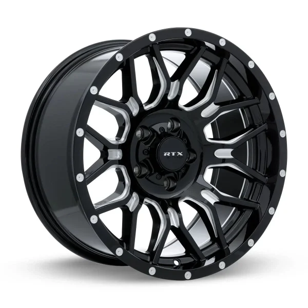 RTX Wheels – Claw – Black – 18″x9″ 18mm – Summer Wheels – 083454