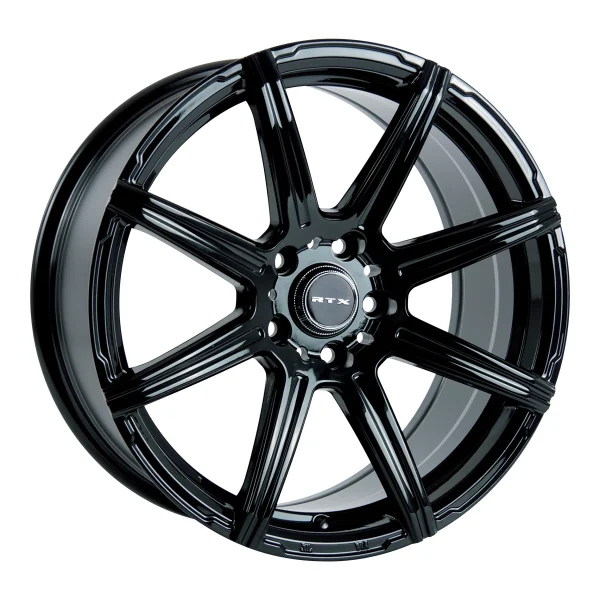RTX Wheels – Compass – Black – 15″x6.5″ 38mm – All weather Wheels – 081543