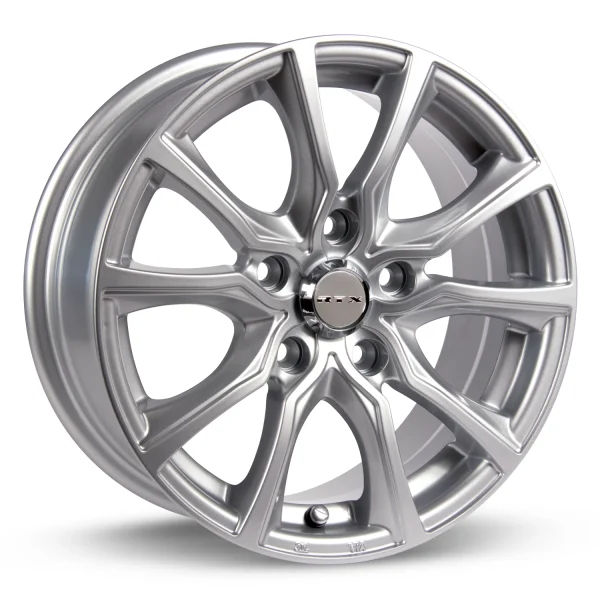 RTX Wheels – Contour – Silver – 16″x7″ 40mm – All weather Wheels – 081391