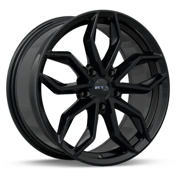 RTX Wheels – Corsa – Black – 17″x7.5″ 35mm – All weather Wheels – 083440
