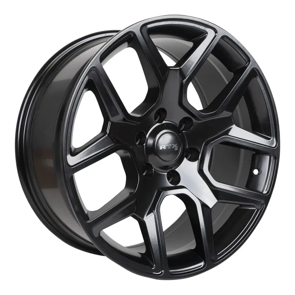 RTX Wheels – Dallas – Black – 18″x8″ 18mm – All weather Wheels – 082886