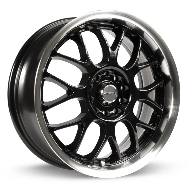 RTX Wheels – Euro – Black – 17″x7″ 40mm – Summer Wheels – 081365