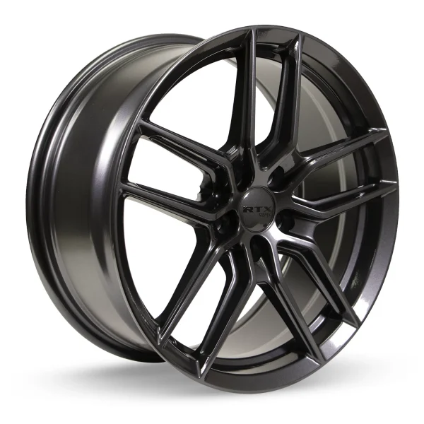 RTX Wheels – FF05 – Gunmetal – 18″x8″ 42mm – All weather Wheels – 082879