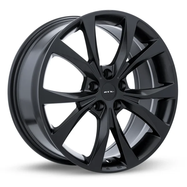 RTX Wheels – Flint – Black – 17″x7″ 42mm – All weather Wheels – 083057