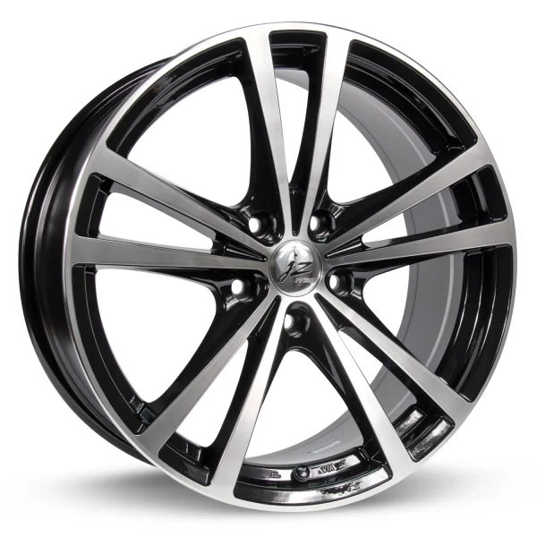 RTX Wheels – Force – Black – 16″x7″ 45mm – Summer Wheels – 081224