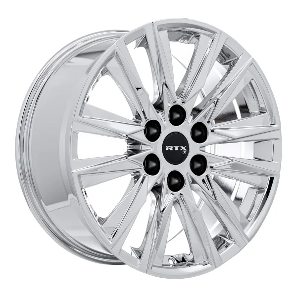 RTX Wheels – GM-01 – Chrome – 20″x9″ 25mm – Summer Wheels – 083135