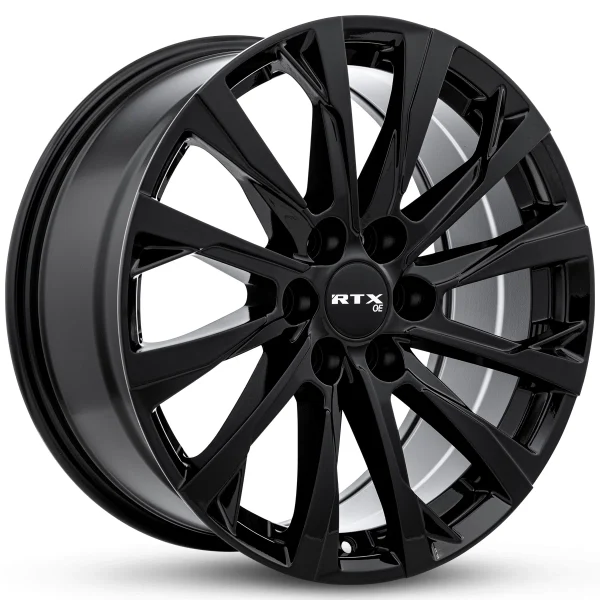 RTX Wheels – GM-03 – Black – 18″x8″ 35mm – All weather Wheels – 083239