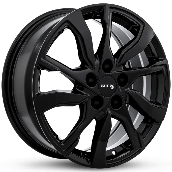 RTX Wheels – GM-07 – Black – 17″x7″ 40mm – All weather Wheels – 083267