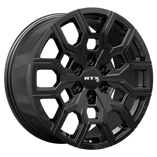 RTX Wheels – GM-08 – Black – 17″x9″ 20mm – All weather Wheels – 083540