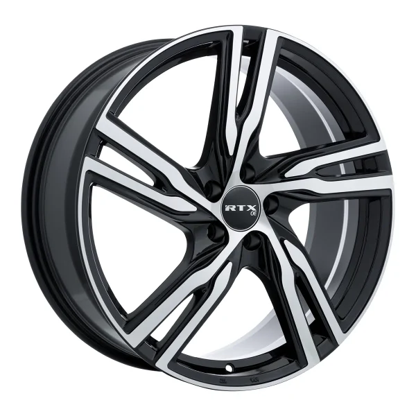 RTX Wheels – Gothenburg – Black – 20″x8″ 45mm – Summer Wheels – 082980