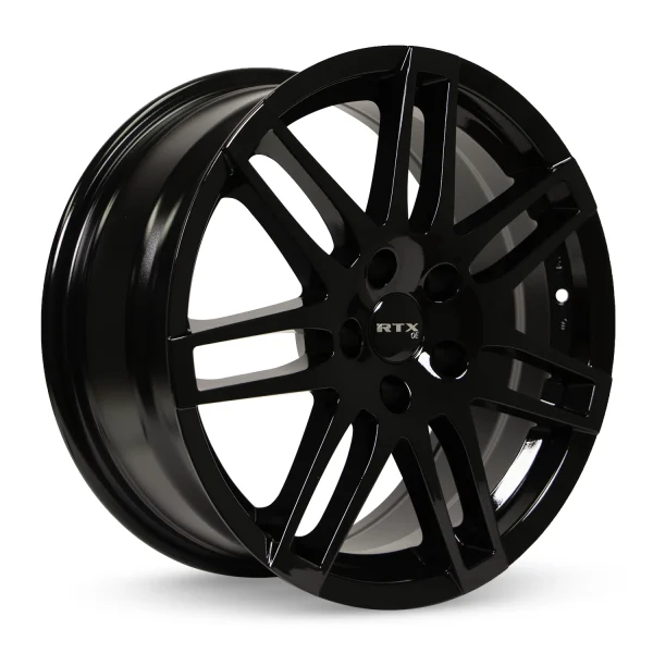 RTX Wheels – Ingolstadt – Black – 17″x7.5″ 35mm – All weather Wheels – 082888