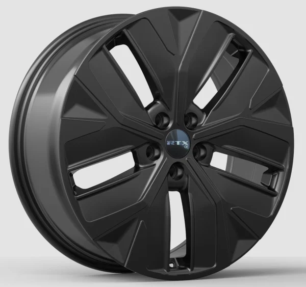 RTX Wheels – KI02 – Black – 18″x7.5″ 48mm – All weather Wheels – 083515