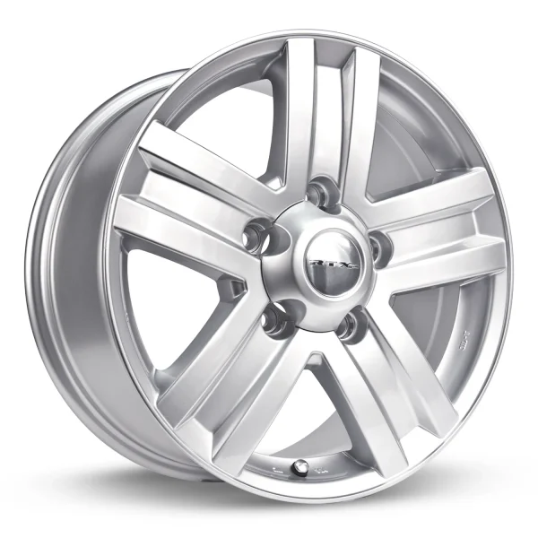 RTX Wheels – Kamo – Silver – 18″x8″ 60mm – All weather Wheels – 081035