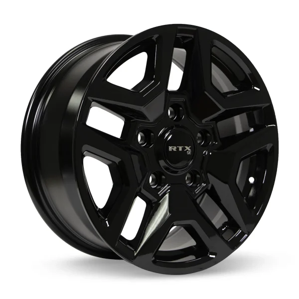 RTX Wheels – Kanto – Black – 18″x8″ 40mm – All weather Wheels – 082873