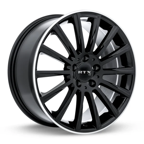 RTX Wheels – Kehl – Black – 20″x8.5″ 35mm – All weather Wheels – 493269