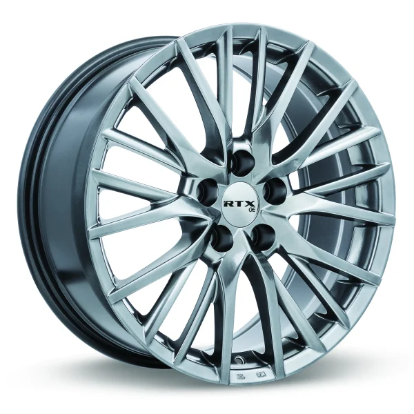 RTX Wheels – Kyo – Black – 18″x8″ 35mm – All weather Wheels – 082035